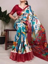 YNF7047 Tussar Silk With Printed With Zari Weaving Work Sarees Exporters In India